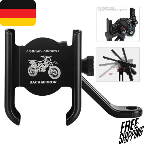 Alu motorrad halterung - alu,