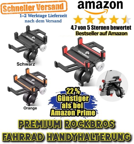 Alu fahrrad halter handy - alu, 360°