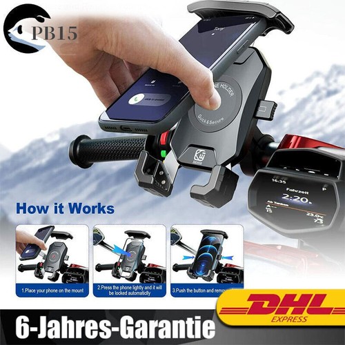 Alu fahrrad halterung handy - alu,